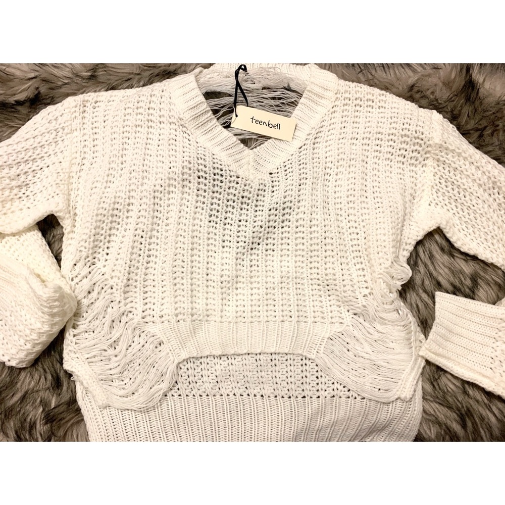 Ripped Trendy Sweater